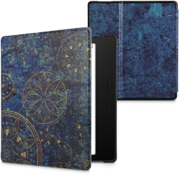 Husa kwmobile pentru Amazon Kindle Oasis 10 Piele ecologica Multicolor 49417.25 