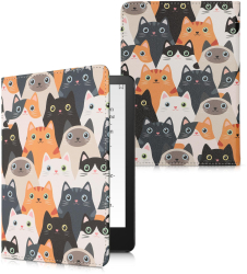 Husa kwmobile pentru Amazon Kindle Paperwhite 11 Piele ecologica Multicolor 57810.27 