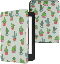 Husa kwmobile pentru Amazon Kindle Paperwhite 7 Piele ecologica Multicolor 23136.51 