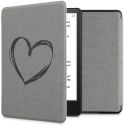 Husa pentru Amazon Kindle Paperwhite 11 Kwmobile Gri Piele ecologica 56258.06 