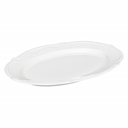 Platou oval 30.5x21cm portelan AMBITION Pola