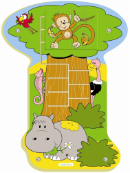 Aplicatie de perete Maimutica buclucasa - Beleduc 