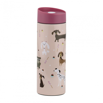 Cana termos 350ml roz model catei AMBITION Pets 