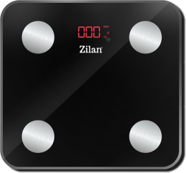 Cantar corporal Zilan ZLN9007 din sticla securizata capacitate 3-180kg Aplicatie OKOK Display LED