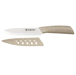 Cutit universal AMBITION Skiv 12.5cm alb lama ceramica 