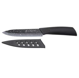 Cutit universal AMBITION Skiv 12.5cm negru lama ceramica 