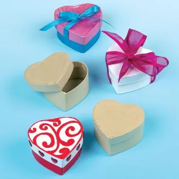 Cutiute din carton Inimioare - Baker Ross 