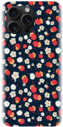 Husa din silicon compatibila cu Apple iPhone 15 Pro Max - model Floral Colorat 