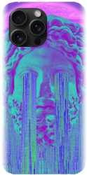 Husa din silicon compatibila cu Apple iPhone 15 Pro Max - model Glitch 