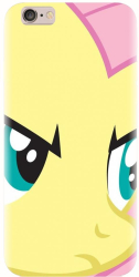 Husa din silicon compatibila cu Apple iPhone 5 / 5S / 5G / SE - model Fluttershy 