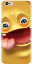 Husa din silicon compatibila cu Apple iPhone 6 / 6S - model Cute Monster 