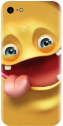 Husa din silicon compatibila cu Apple iPhone 7 - model Cute Monster 
