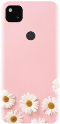Husa din silicon compatibila cu Google Pixel 4a - model Pink 101 