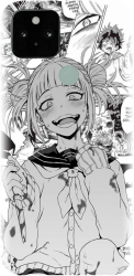 Husa din silicon compatibila cu Google Pixel 5 - model Anime Himiko Toga 