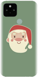 Husa din silicon compatibila cu Google Pixel 5 - model Cute Santa Claus 