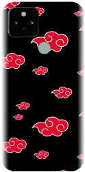 Husa din silicon compatibila cu Google Pixel 5 - model Naruto Shippuden Rinnegan 