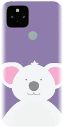 Husa din silicon compatibila cu Google Pixel 5 - model Urs Koala 