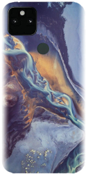 Husa din silicon compatibila cu Google Pixel 5a - model Abstract 101