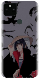 Husa din silicon compatibila cu Google Pixel 5a - model Anime Itachi Uchiha 