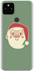 Husa din silicon compatibila cu Google Pixel 5a - model Cute Santa Claus 