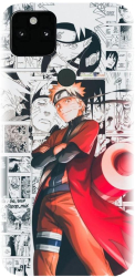 Husa din silicon compatibila cu Google Pixel 5a - model Naruto Aesthetic