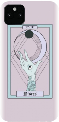 Husa din silicon compatibila cu Google Pixel 5a - model Tarot Zodia Pesti 