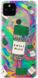 Husa din silicon compatibila cu Google Pixel 5a - model Trippy Pills 