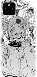 Husa din silicon compatibila cu Google Pixel 5XL - model Anime Himiko Toga 
