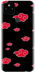 Husa din silicon compatibila cu Google Pixel 5XL - model Naruto Shippuden Rinnegan 