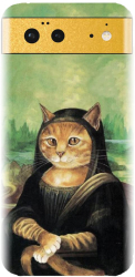 Husa din silicon compatibila cu Google Pixel 6 - model Meowna Lisa 