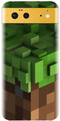 Husa din silicon compatibila cu Google Pixel 6 - model Minecraft 
