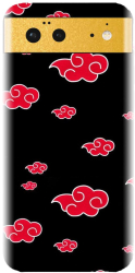 Husa din silicon compatibila cu Google Pixel 6 - model Naruto Shippuden Rinnegan 