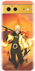 Husa din silicon compatibila cu Google Pixel 6 - model Naruto Uzumaki 