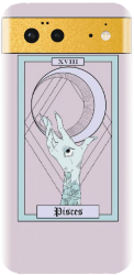 Husa din silicon compatibila cu Google Pixel 6 - model Tarot Zodia Pesti 