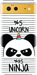 Husa din silicon compatibila cu Google Pixel 6 - model Unicorn Ninja 