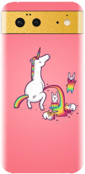 Husa din silicon compatibila cu Google Pixel 6 - model Unicorn