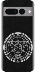 Husa din silicon compatibila cu Google Pixel 7 Pro - model Anime Transmutation Circle 
