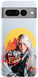 Husa din silicon compatibila cu Google Pixel 7 Pro - model Billie Eilish 