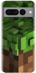 Husa din silicon compatibila cu Google Pixel 7 Pro - model Minecraft 