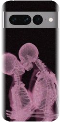 Husa din silicon compatibila cu Google Pixel 7 Pro - model X Ray