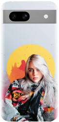 Husa din silicon compatibila cu Google Pixel 7a - model Billie Eilish