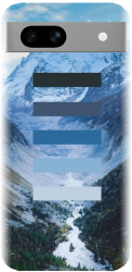 Husa din silicon compatibila cu Google Pixel 7a - model Color Scheme Iarna 
