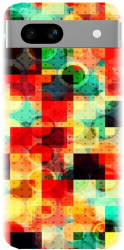 Husa din silicon compatibila cu Google Pixel 7a - model Colorful Abstract 