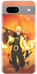 Husa din silicon compatibila cu Google Pixel 7a - model Naruto Uzumaki 