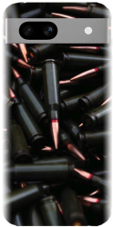 Husa din silicon compatibila cu Google Pixel 7a - model Weapons Ammunition 