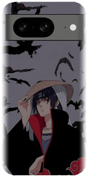 Husa din silicon compatibila cu Google Pixel 8 - model Anime Itachi Uchiha 
