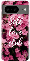 Husa din silicon compatibila cu Google Pixel 8 - model Love Self Love Club 