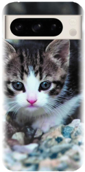 Husa din silicon compatibila cu Google Pixel 8 Pro - model Animal Cat 