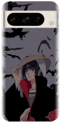 Husa din silicon compatibila cu Google Pixel 8 Pro - model Anime Itachi Uchiha 