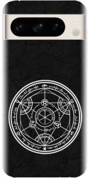 Husa din silicon compatibila cu Google Pixel 8 Pro - model Anime Transmutation Circle 